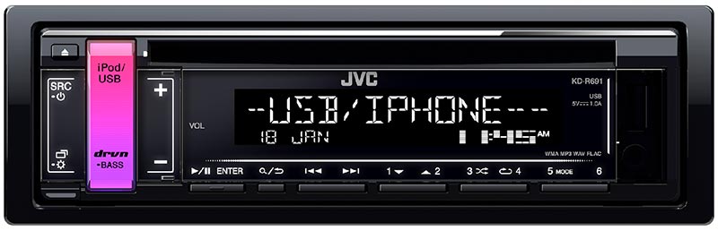 JVC KD-R691 –  CD-  USB, 