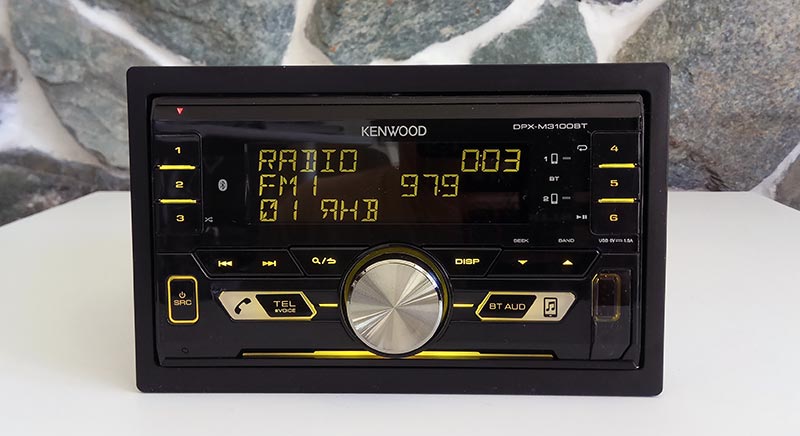 KENWOOD DPX-M3100BT –  USB   Bluetooth, 