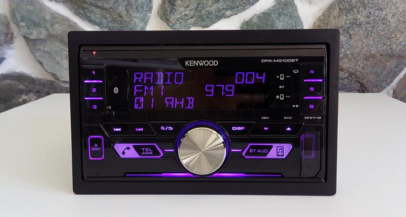 KENWOOD DPX-M3100BT –  USB   Bluetooth, 