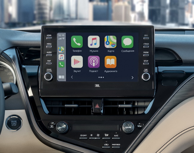   Toyota Camry          Apple CarPlay  Android Auto.             .