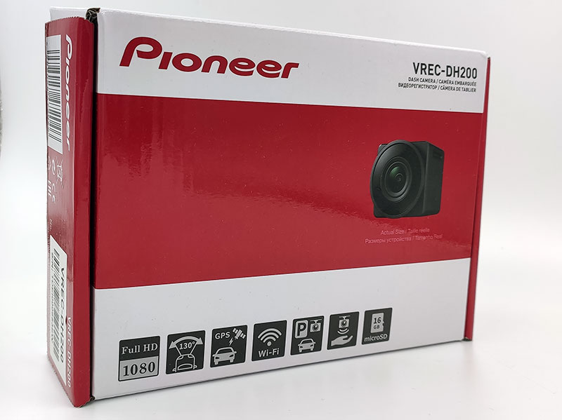  Pioneer VREC-DH200 –    GPS  WiFi