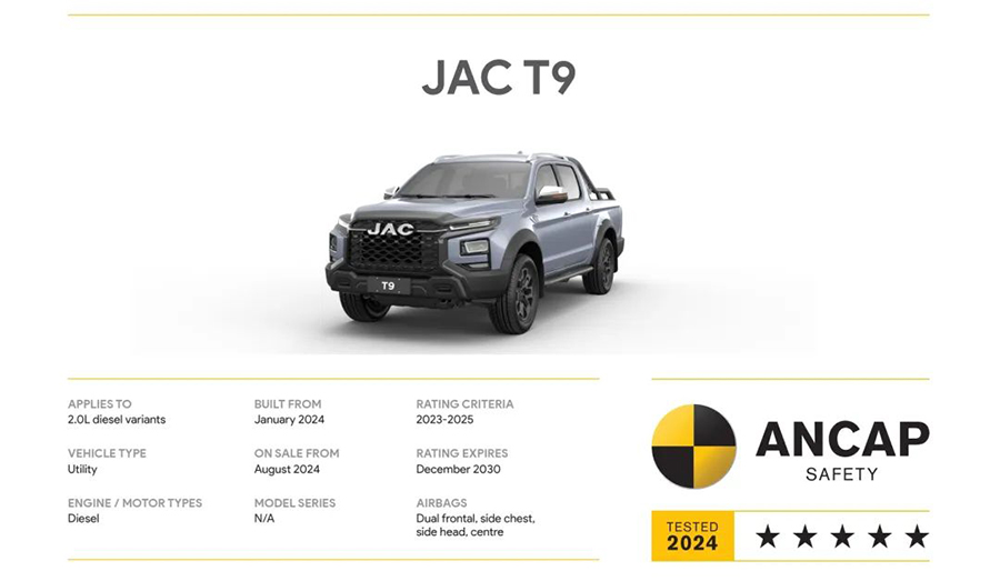  JAC T9  5-   ANCAP