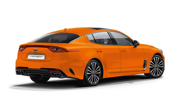    Style,               KIA Stinger – - Neon Orange.         Stinger GT-S   ,     .            .