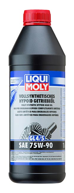LIQUI MOLY Vollsynthetisches Hypoid-Getriebeöl (GL4/5) 75W-90 -   