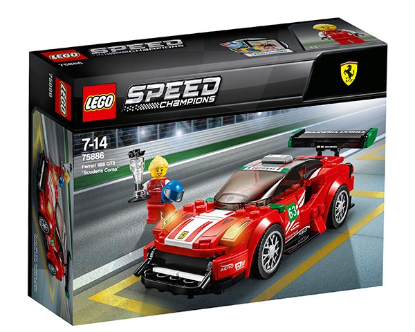 LEGO Speed Champions «Ferrari 488 GT3 “Scuderia Corsa”» (. 75886)