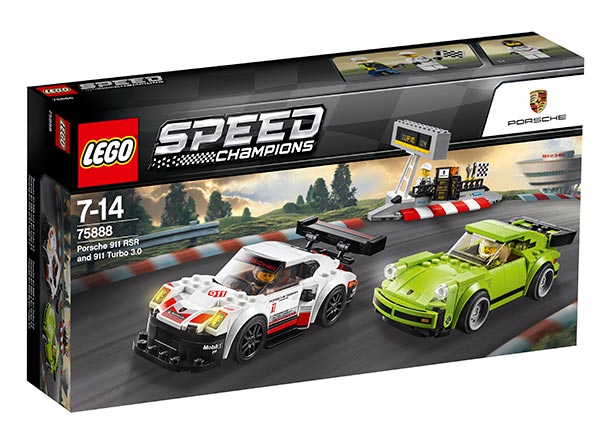 LEGO Speed Champions «Porsche 911 RSR  911 Turbo 3.0» (. 75888)